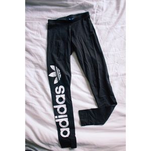 Black adidas leggings